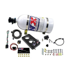 Load image into Gallery viewer, Nitrous Express 05-10 Ford Mustang 4.6L 3 Valve Nitrous Plate Kit (50-150HP) w/10lb Bottle, product view 2