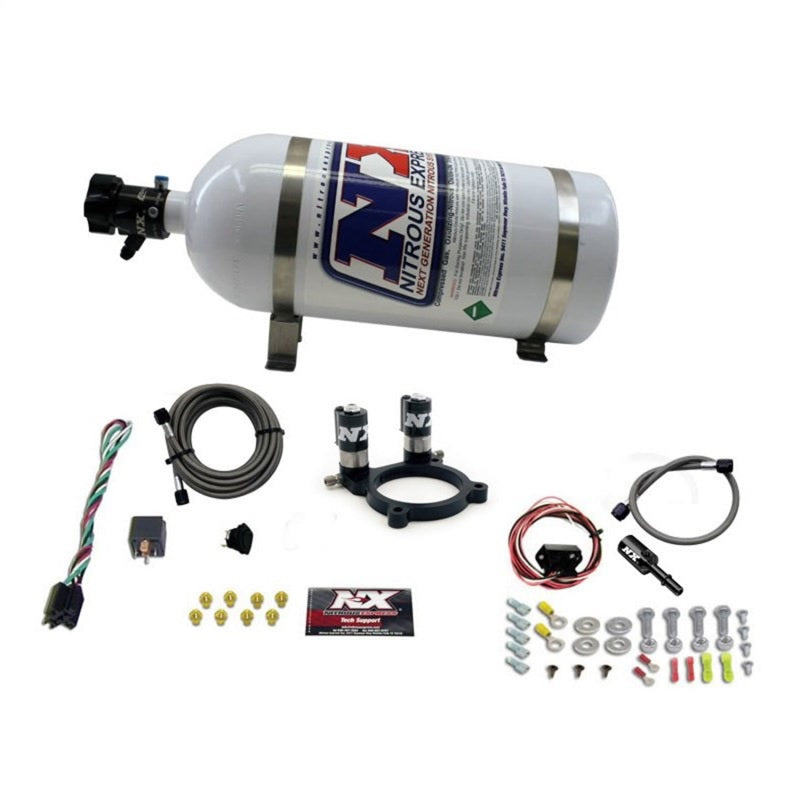 Nitrous Express Ford 3.5L/3.7L V6 Nitrous Plate Kit w/10lb Bottle, product view 2