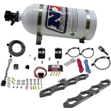 Load image into Gallery viewer, Nitrous Express Ford Coyote 5.0L V8 Nitrous Wet Port Plate Kit w/10lb Bottle, product view 2