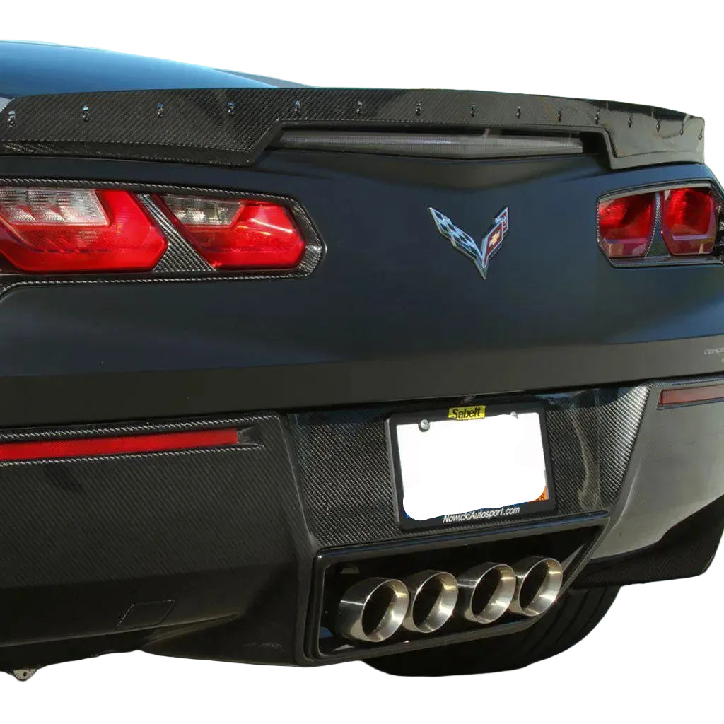 2014-19 Corvette Concept7 Carbon Fiber Rear Diffuser - Nowicki Autosport NAD-CFRD