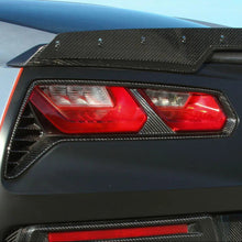 Load image into Gallery viewer, 2014-19 Corvette Concept7 Carbon Fiber Tail Lamp Bezels - Nowicki Autosport NAD-CFTLB
