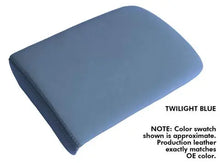 Load image into Gallery viewer, Close-up of genuine OE leather in factory colors