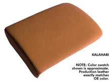 Load image into Gallery viewer, Close-up of genuine OE leather in factory colors