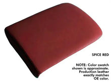 Load image into Gallery viewer, Close-up of genuine OE leather in factory colors
