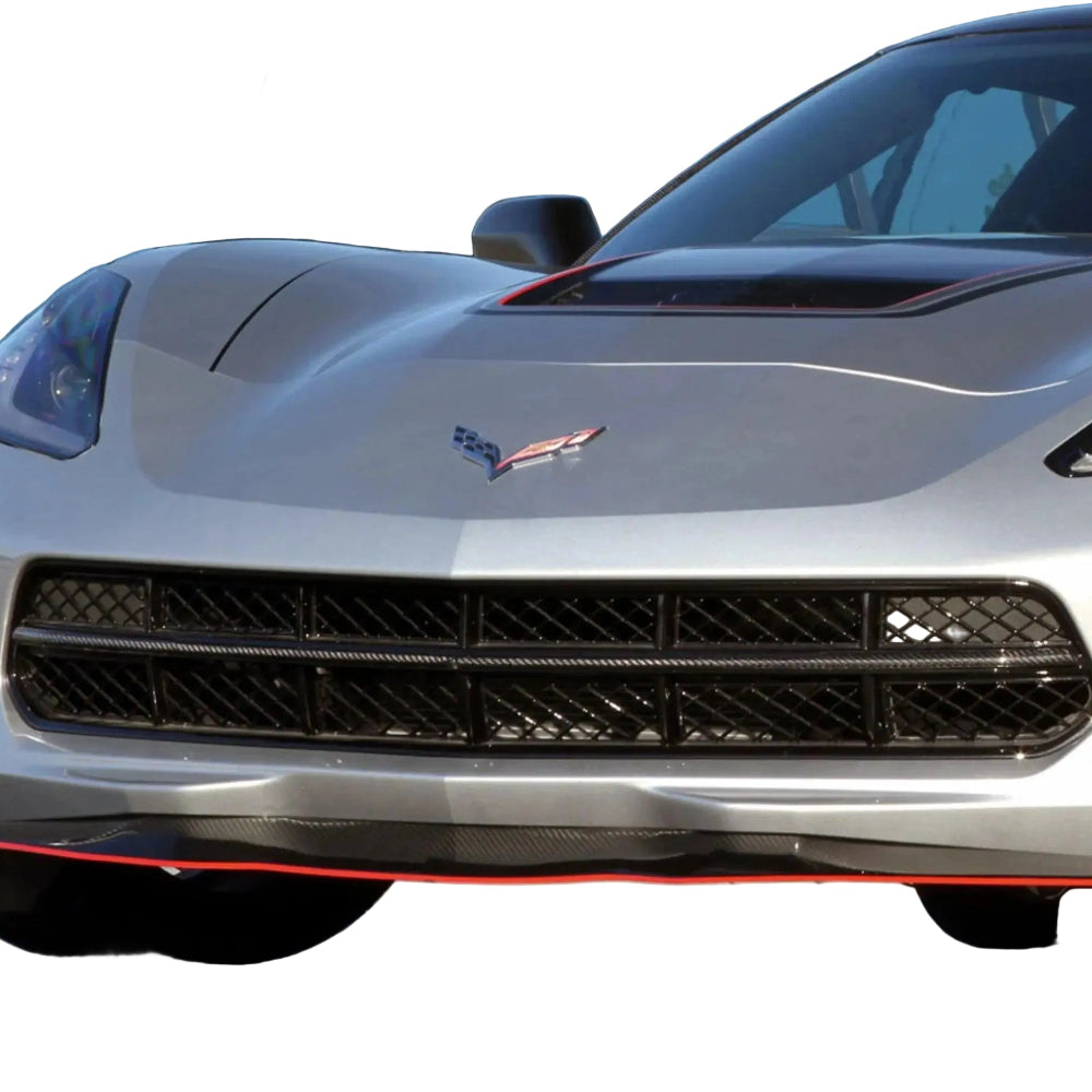 Nowicki Autosport carbon fiber grille center bar full view