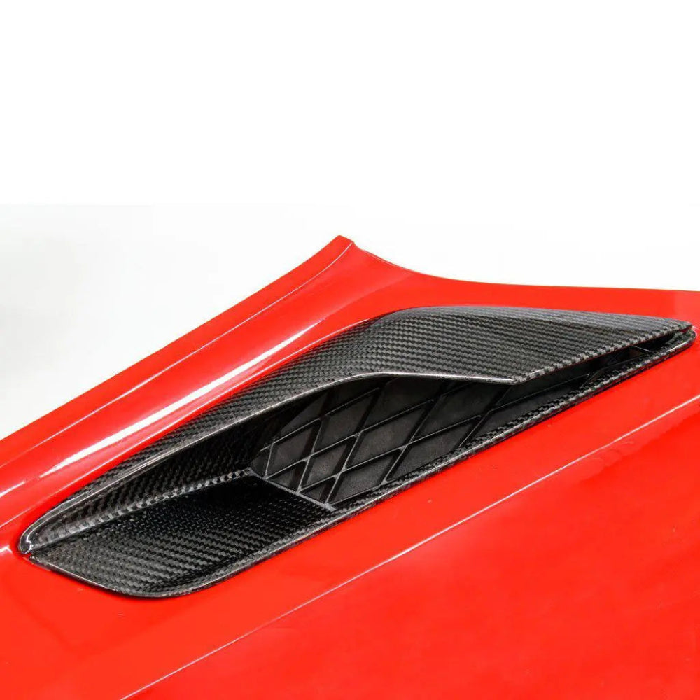 Close-up of genuine 3K carbon fiber twill pattern