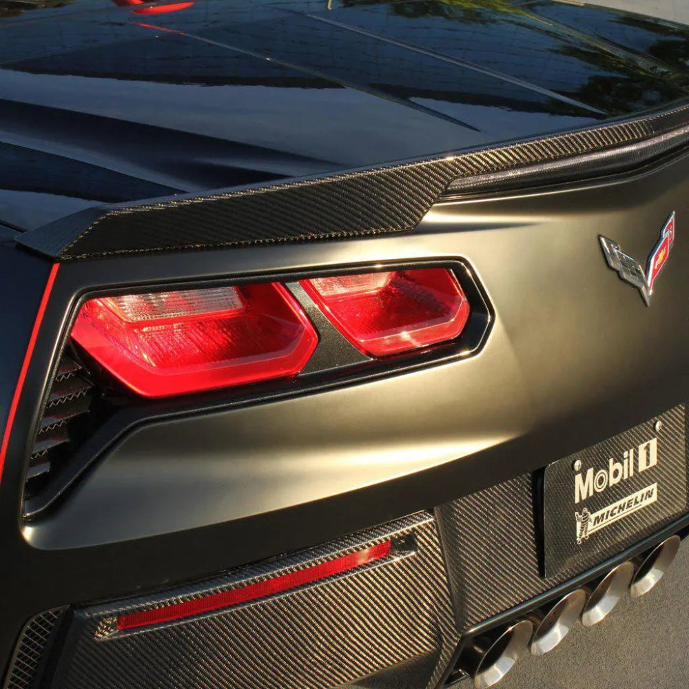 Nowicki Autosport carbon fiber Z51 rear spoiler full view
