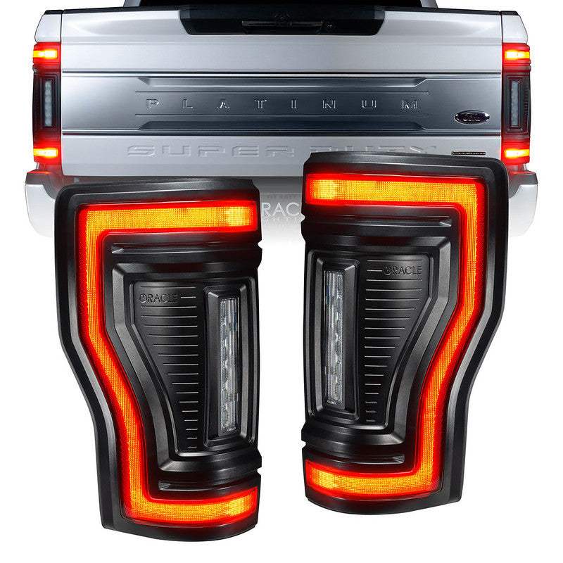 Oracle 17-22 Ford F-250/350 Superduty Flush Mount LED Tail Lights - ORACLE Lighting ORL5896-504