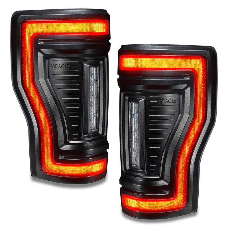 Oracle 17-22 Ford F-250/350 Superduty Flush Mount LED Tail Lights - ORACLE Lighting ORL5896-504