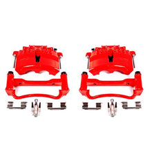Load image into Gallery viewer, Power Stop 03-04 Ford Mustang Front Red Calipers w/Brackets - Pair-PowerStop-PSBS4838