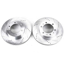 Load image into Gallery viewer, Power Stop 03-09 Toyota 4Runner Front Evolution Drilled &amp; Slotted Rotors - Pair-PowerStop-PSBJBR1121XPR