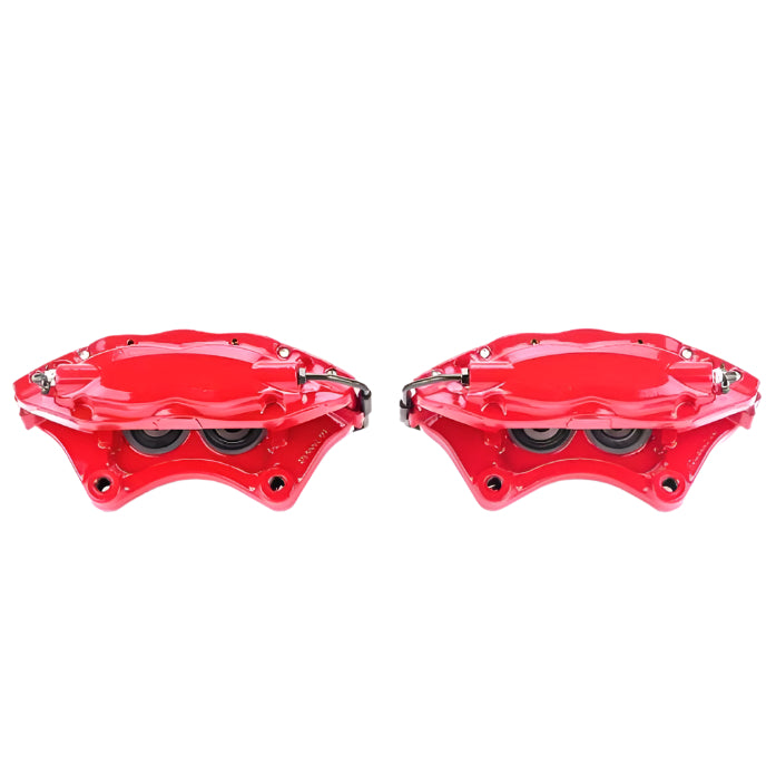 Power Stop 05-10 Chrysler 300 Rear Red Calipers w/o Brackets - Pair-PowerStop-PSBS5084