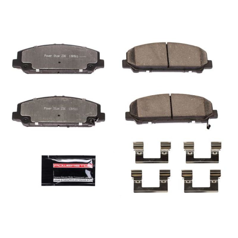 Power Stop 05-10 Infiniti QX56 Front Z36 Truck & Tow Brake Pads w/Hardware-PowerStop-PSBZ36-1286
