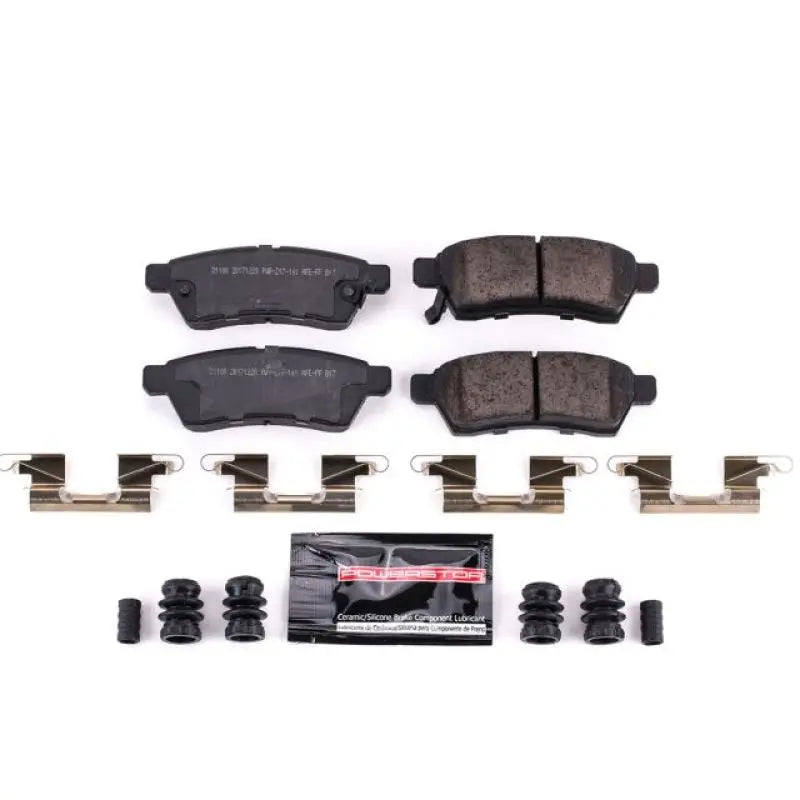 Power Stop 05-19 Nissan Frontier Rear Z23 Evolution Sport Brake Pads w/Hardware-PowerStop-PSBZ23-1100