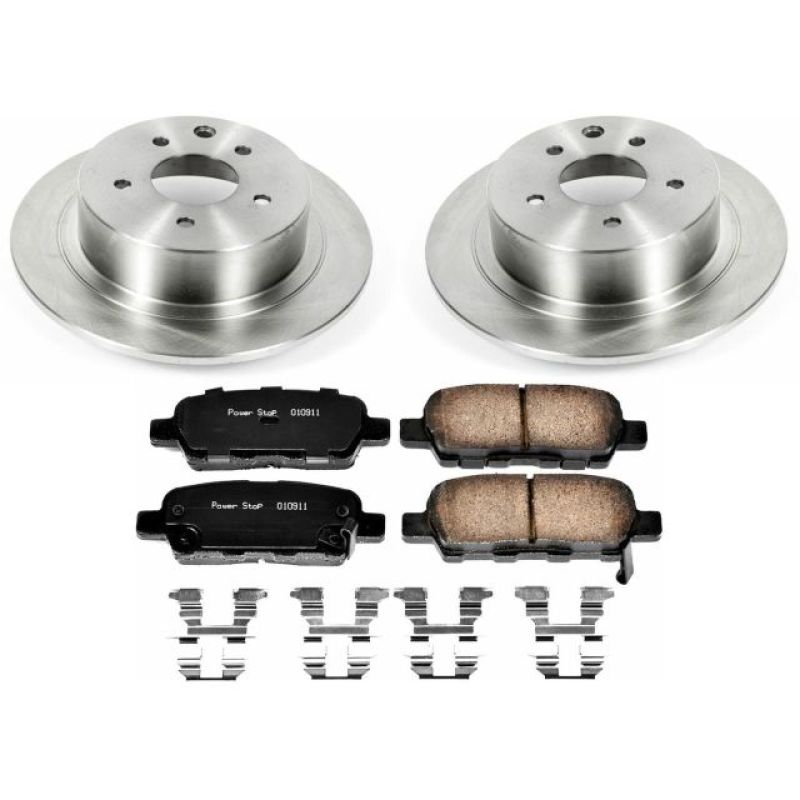 Power Stop 07-10 Nissan Altima Rear Autospecialty Brake Kit-PowerStop-PSBKOE7864
