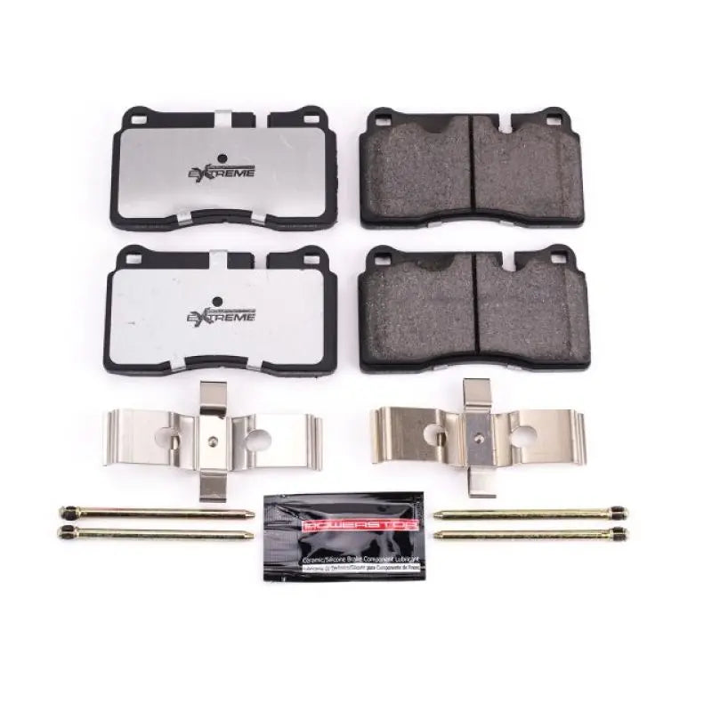 Power Stop 07-12 Volkswagen Touareg Front or Rear Z26 Extreme Street Brake Pads w/Hardware-PowerStop-PSBZ26-1165