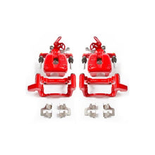 Load image into Gallery viewer, Power Stop 08-09 Audi A3 Rear Red Calipers w/Brackets - Pair-PowerStop-PSBS2976