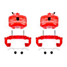 Load image into Gallery viewer, Power Stop 08-09 Audi TT Front Red Calipers w/Brackets - Pair-PowerStop-PSBS2974A