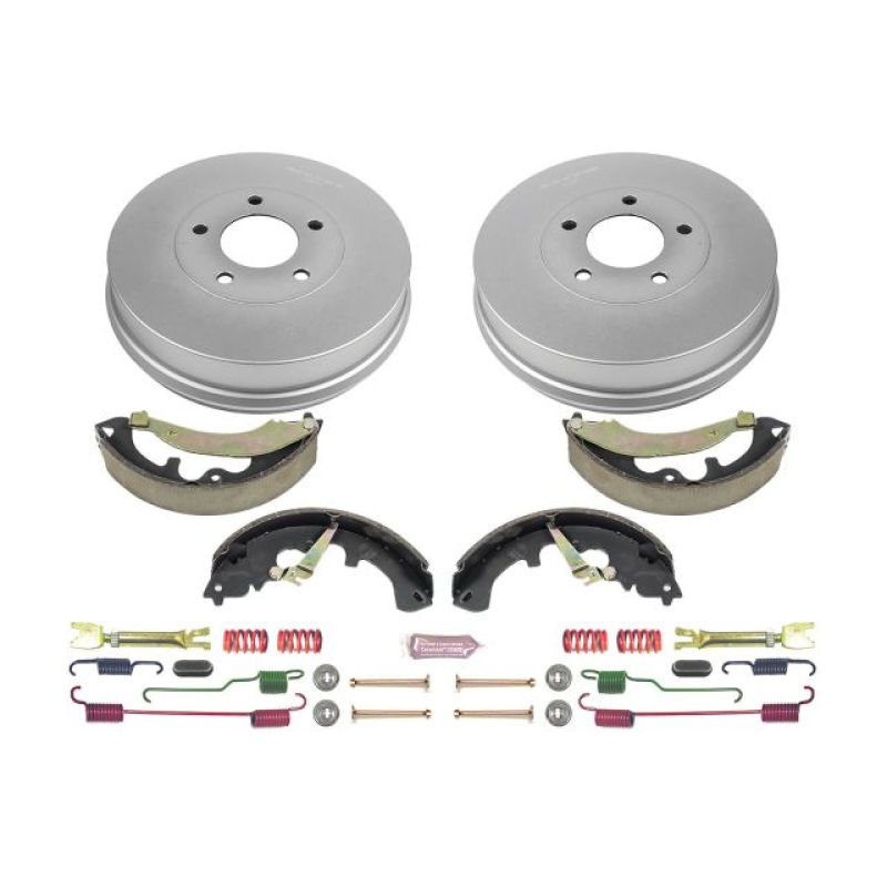 Power Stop 08-12 Ford Escape Rear Autospecialty Drum Kit-PowerStop-PSBKOE15406DK