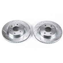 Load image into Gallery viewer, Power Stop 08-17 Buick Enclave Front Evolution Drilled &amp; Slotted Rotors - Pair-PowerStop-PSBAR8696XPR