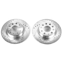 Load image into Gallery viewer, Power Stop 10-13 Audi A3 Rear Evolution Drilled &amp; Slotted Rotors - Pair-PowerStop-PSBEBR1204XPR