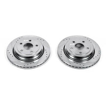 Load image into Gallery viewer, Power Stop 11-19 Dodge Durango Rear Evolution Drilled &amp; Slotted Rotors - Pair-PowerStop-PSBAR83077XPR