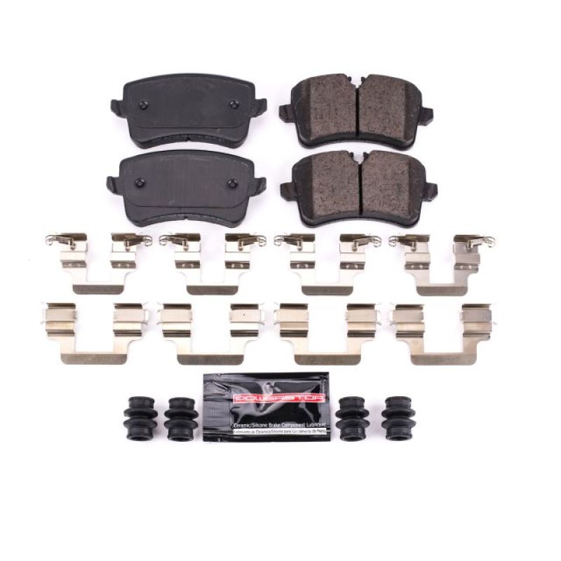 Power Stop 12-18 Audi A6 Rear Z23 Evolution Sport Brake Pads w/Hardware-PowerStop-PSBZ23-1547
