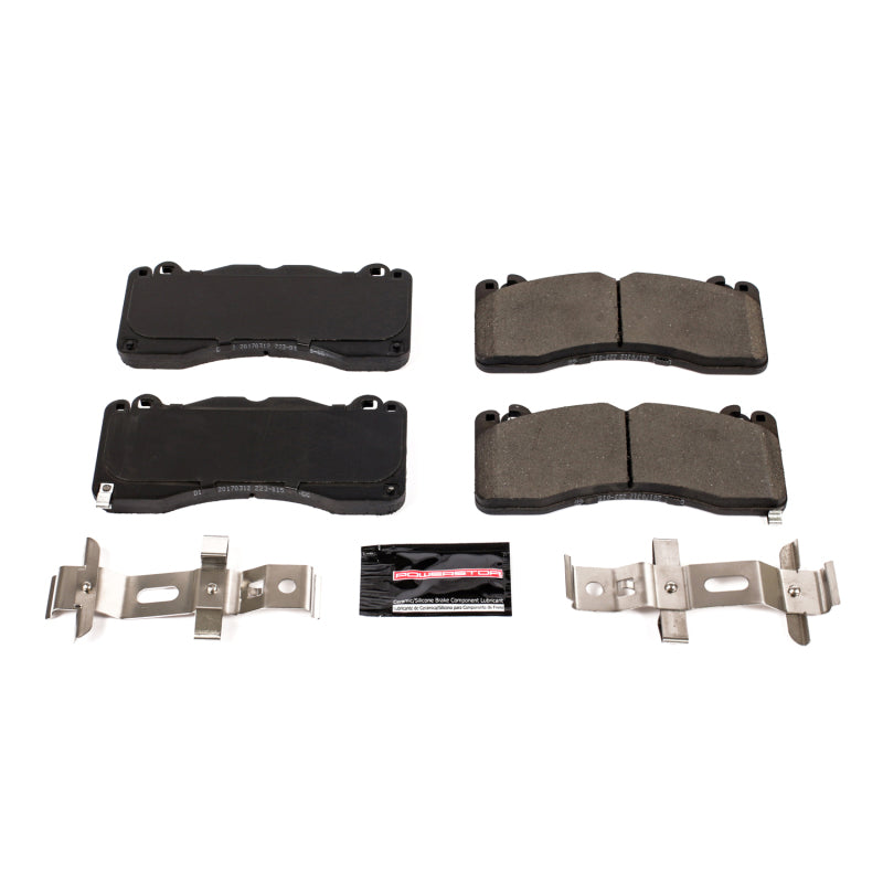 Power Stop 15-19 Ford Mustang Front Z23 Evolution Sport Brake Pads w/Hardware-PowerStop-PSBZ23-1792