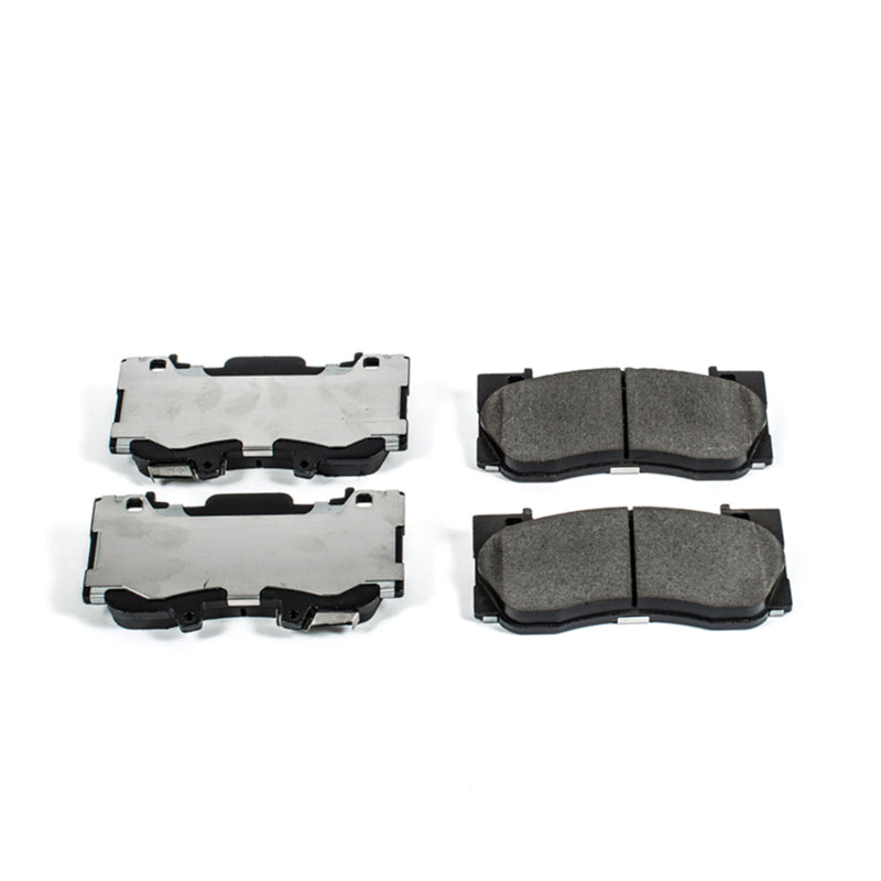 Power Stop 15-19 Ford Mustang Front Z26 Extreme Street Brake Pads w/Hardware-PowerStop-PSBZ26-1784