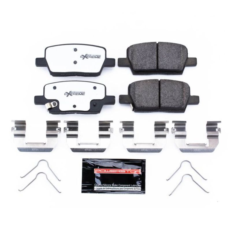 Power Stop 18-19 Buick Enclave Rear Z26 Extreme Street Brake Pads w/Hardware-PowerStop-PSBZ26-1914