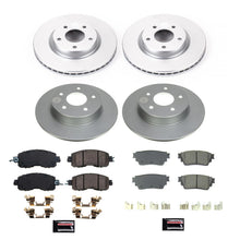 Load image into Gallery viewer, Power Stop 19-22 Nissan Altima Front &amp; Rear Z17 Coated Brake Kit-PowerStop-PSBCRK8684