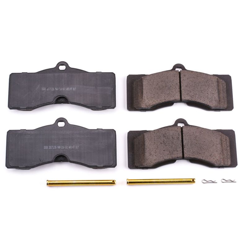 Power Stop 1969 Chevrolet Camaro Front or Rear Z17 Evolution Ceramic Brake Pads w/Hardware-PowerStop-PSB17-008