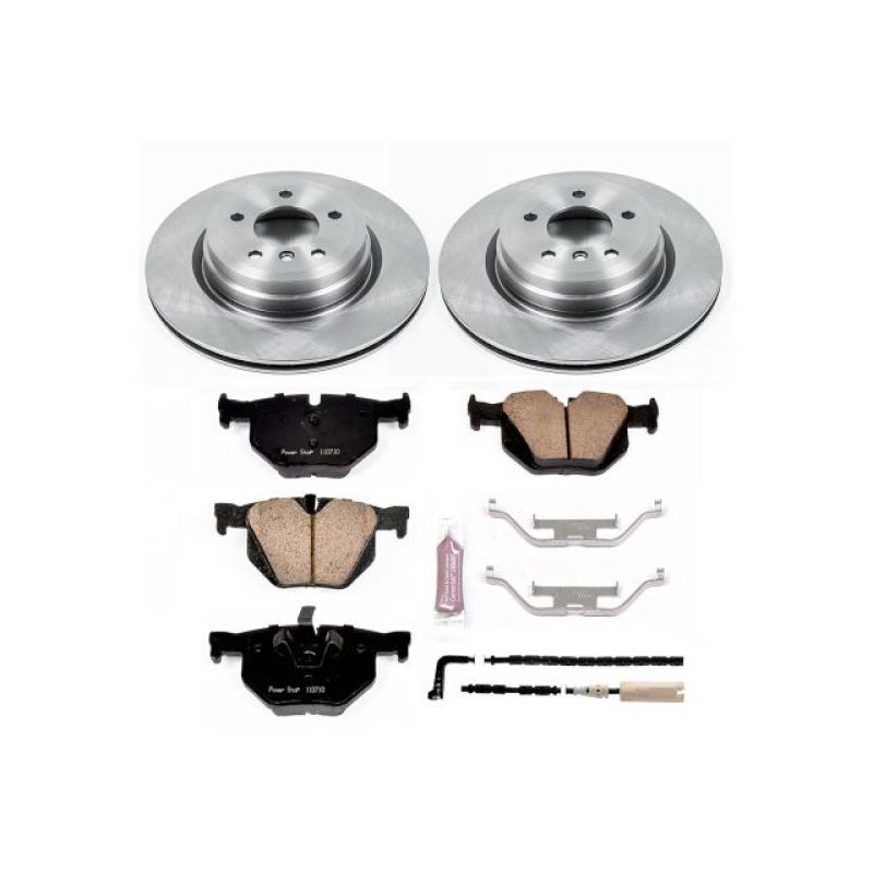 Power Stop 2006 BMW 330i Rear Autospecialty Brake Kit-PowerStop-PSBKOE045