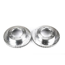 Load image into Gallery viewer, Power Stop 95-99 Ford F-250 Front Evolution Drilled &amp; Slotted Rotors - Pair-PowerStop-PSBAR8553XPR