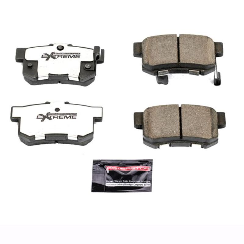 Power Stop 97-99 Acura CL Rear Z26 Extreme Street Brake Pads w/Hardware-PowerStop-PSBZ26-537