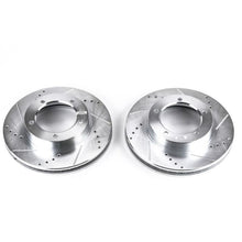 Load image into Gallery viewer, Power Stop 98-07 Lexus LX470 Front Evolution Drilled &amp; Slotted Rotors - Pair-PowerStop-PSBJBR735XPR