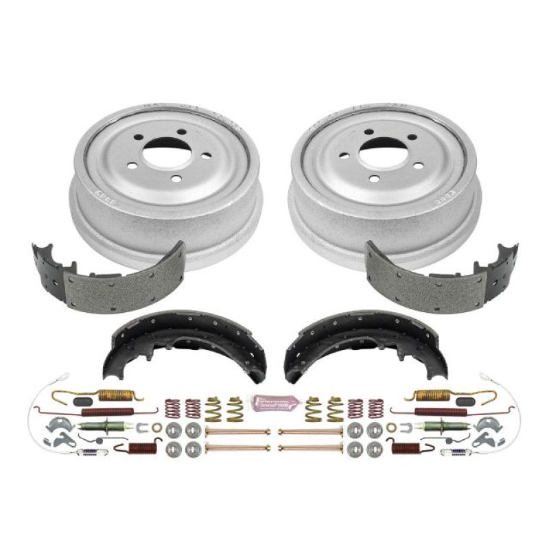 Power Stop 98-09 Ford Ranger 4WD (w/10in Drum) Rear Autospecialty Drum Kit-PowerStop-PSBKOE15265DK
