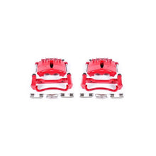 Load image into Gallery viewer, Power Stop 99-02 Ford Mustang Front Red Calipers w/Brackets - Pair-PowerStop-PSBS4722