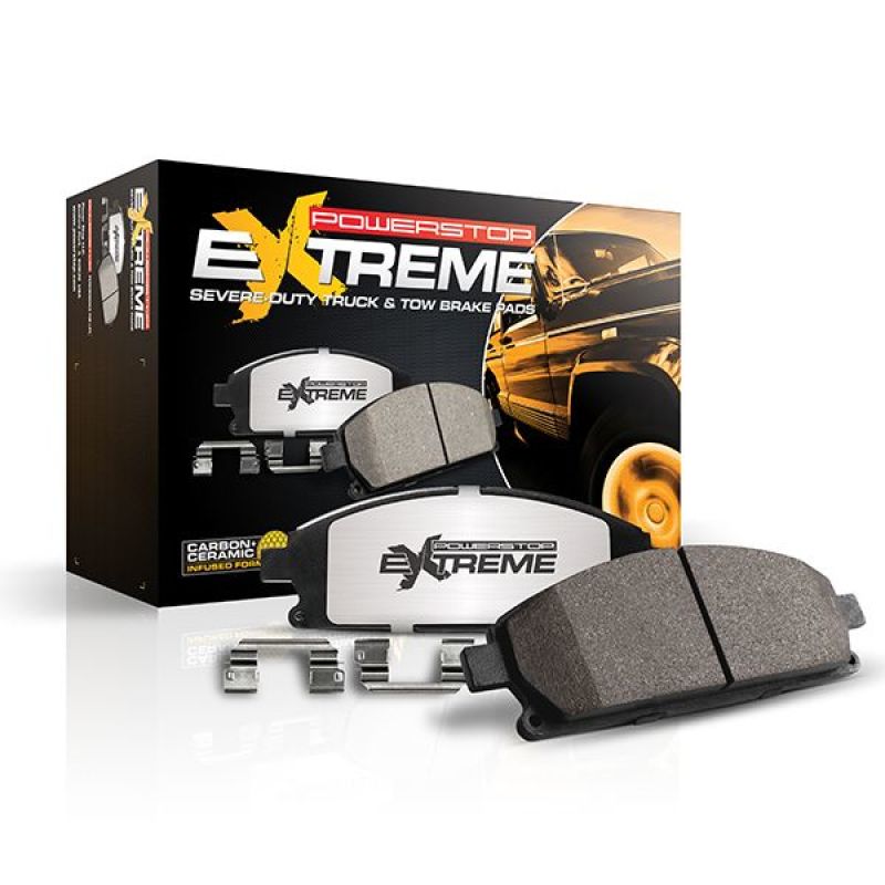 Power Stop 21-22 Ford Bronco Rear Z36 Truck & Tow Brake Pad w/Hardware - PowerStop Z36-2414