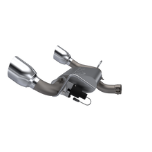 Load image into Gallery viewer, QTP 07-18 Jeep Wrangler 3.6L/3.8L 304SS Screamer Axle Back Exhaust w/4in Tips - QTP 425007