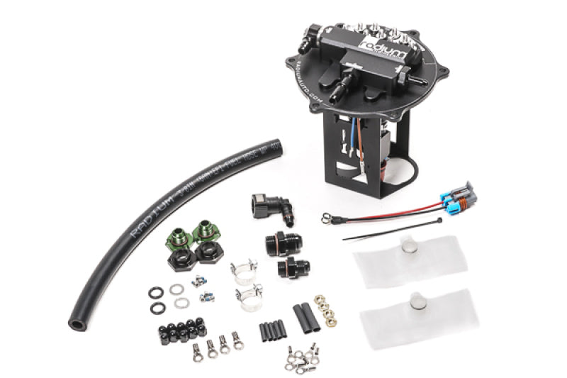 Radium Engineering EVO 7/8/9 Fuel Pump Hanger For Walbro F90000267/274/285 - Pumps Not Included - Radium Engineering 20-1342
