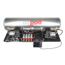 Load image into Gallery viewer, Ridetech RidePro E5 Air Ride Suspension Control System 5 Gallon Dual Compressor AirPod 1/4in Valves - Ridetech 30514100