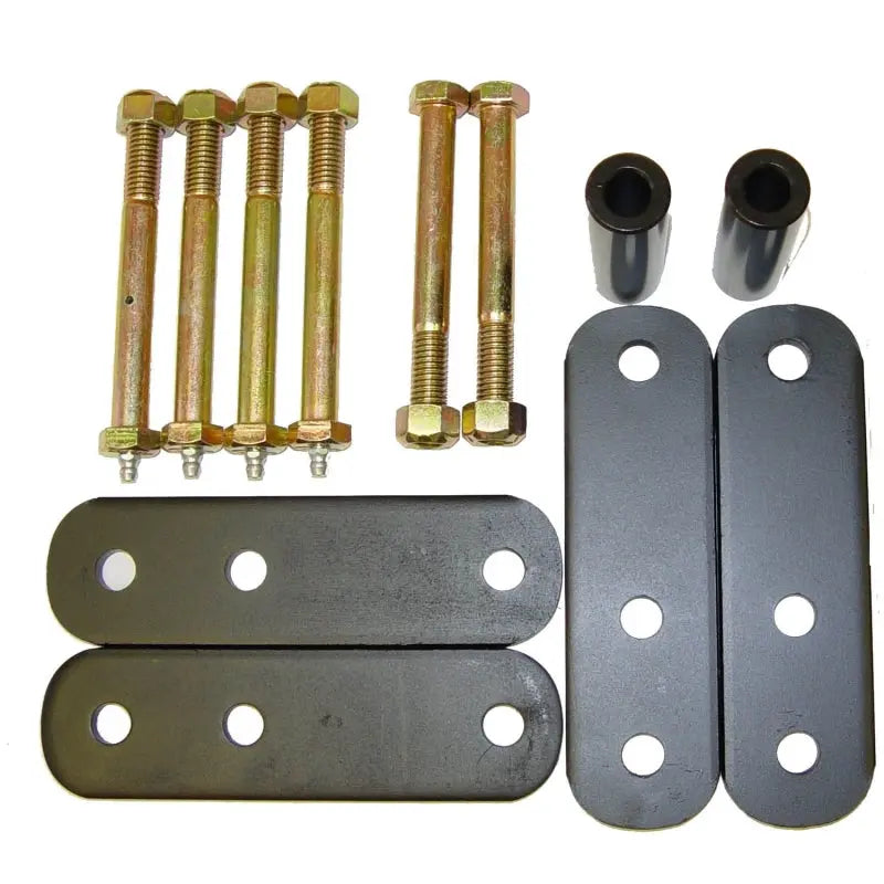 Rugged Ridge HD Front Leaf Spring Shackles 1-In Lift 87-95 Jeep Wrangler YJ - Rugged Ridge 18265.14