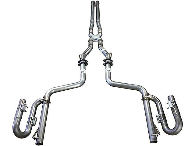 2011-14 Dodge Charger Solo Performance Street Race Cat-Back Exhaust, primary product view