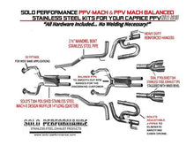 Load image into Gallery viewer, 2011-2018 Caprice PPV Mach and Mach-Balanced CAT Back Exhaust Kits, alternate product view