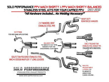 Load image into Gallery viewer, 2011-2018 Caprice PPV-Mach-Shorty and PPV-Mach-Shorty-Balanced CAT Back Exhaust Kits, alternate product view