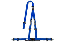 Load image into Gallery viewer, Sparco Belt 2 Inch Blue 3Pt Dbl Rel-Seat Belts &amp; Harnesses-SPARCO
