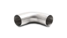 Load image into Gallery viewer, Vibrant 1.5in OD 2.75in Tangent Length T304 SS 90 Deg Mandrel Bend w/Extended Leg Length Vibrant