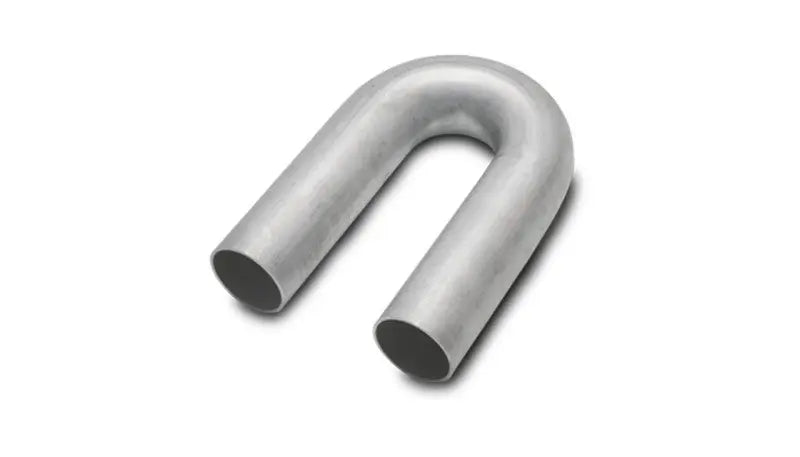 Vibrant 321 Stainless Steel 180 Degree Mandrel Bend 2.25in OD x 3.375in CLR 16 Gauge Wall Thickness Vibrant