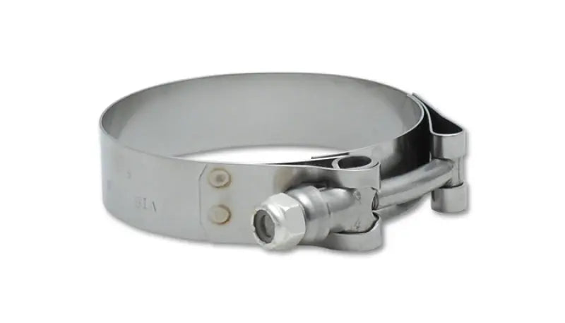 Vibrant Stainless Steel T-Bolt Clamps - Clamp Range 2.40in-2.64in (2 Pack) Vibrant
